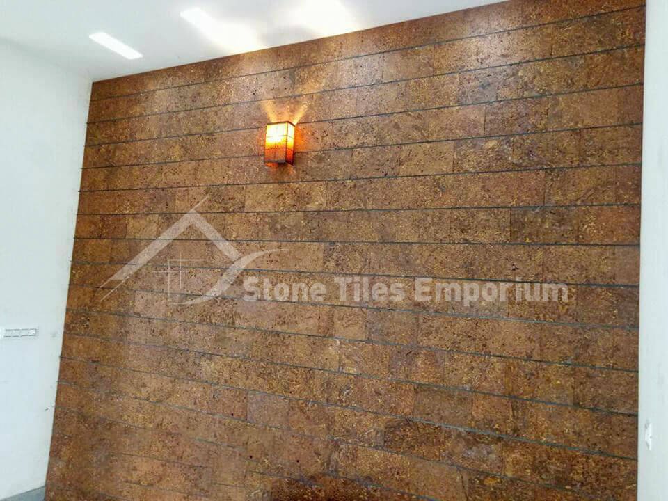 Bathroom stone cladding