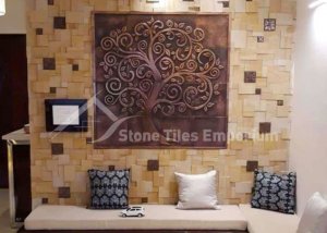 Living-Area-Teakwood-Stone-Cladding
