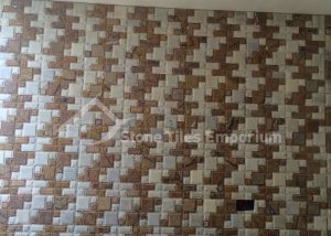 Marble Brown & White Tiles Bangalore