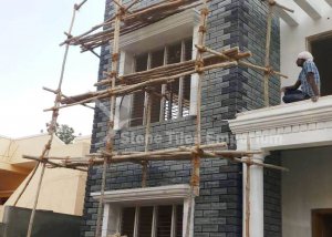 Sira and Black Granite Elevation Tiles