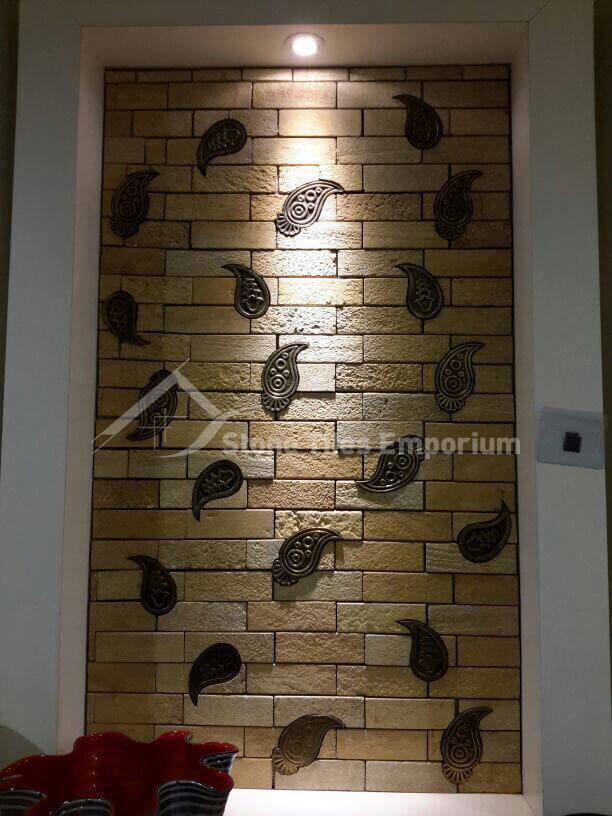 Teakwood metal designs