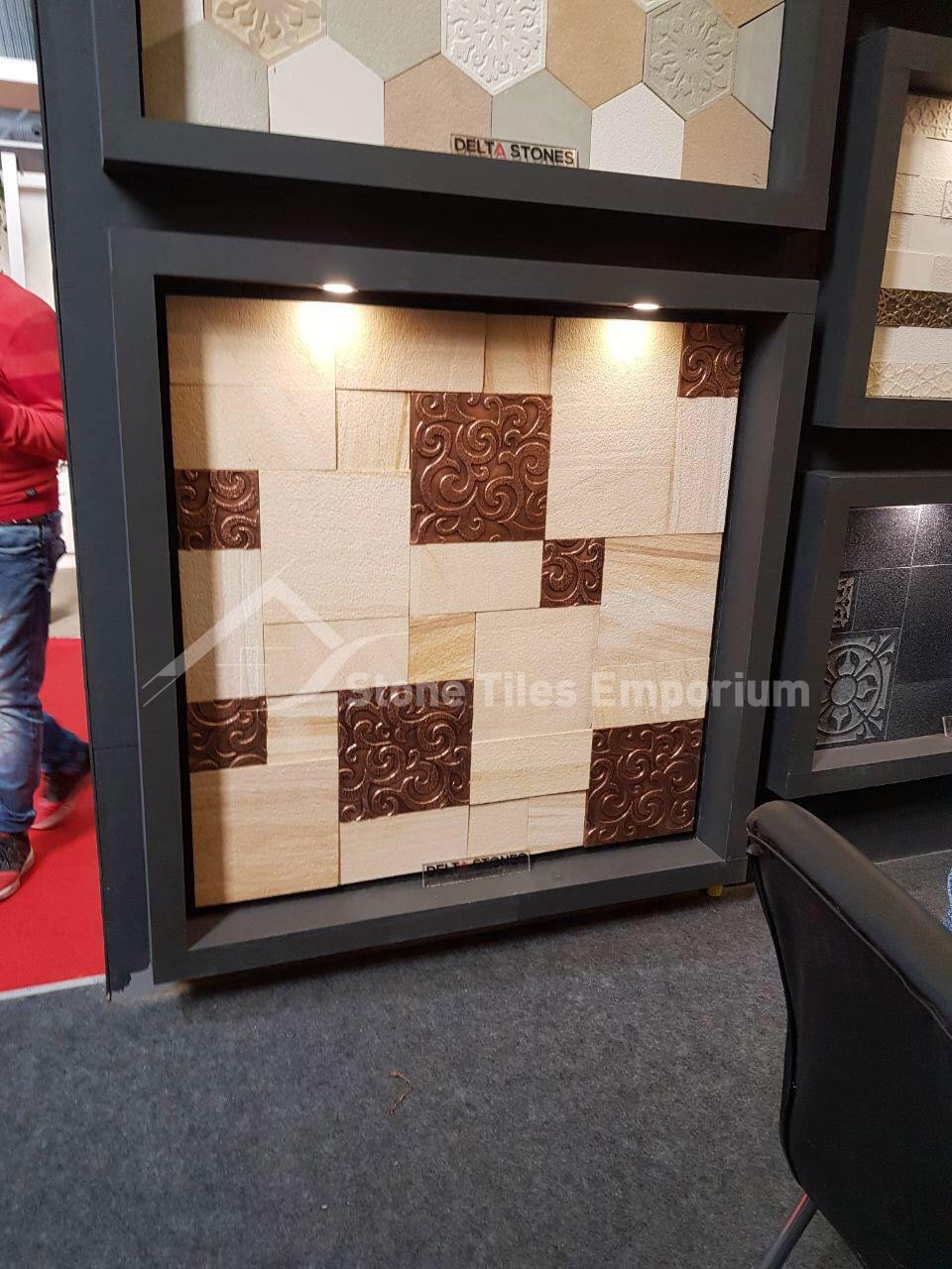 Natural stone cladding