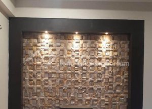 Teakwood Mint Stones Cladding