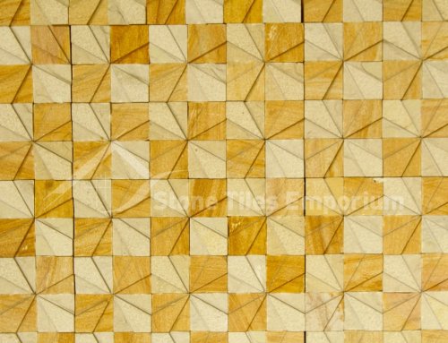 Teakwood Diamond Pattern