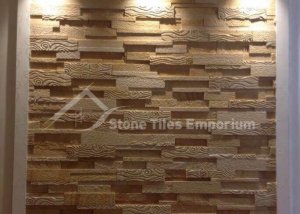 Teakwood Stones Cladding Bangalore