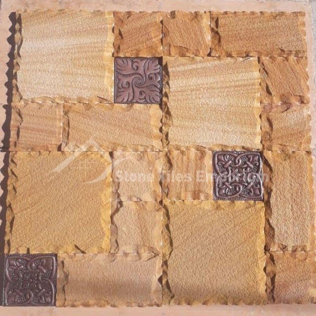 Best Teakwood Stone Cladding With Metal Distributors