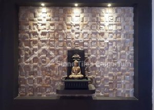 buddha stone cladiing wall art